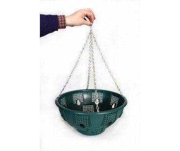 EasyFill ® 39cm (15") Hanging Basket - Green